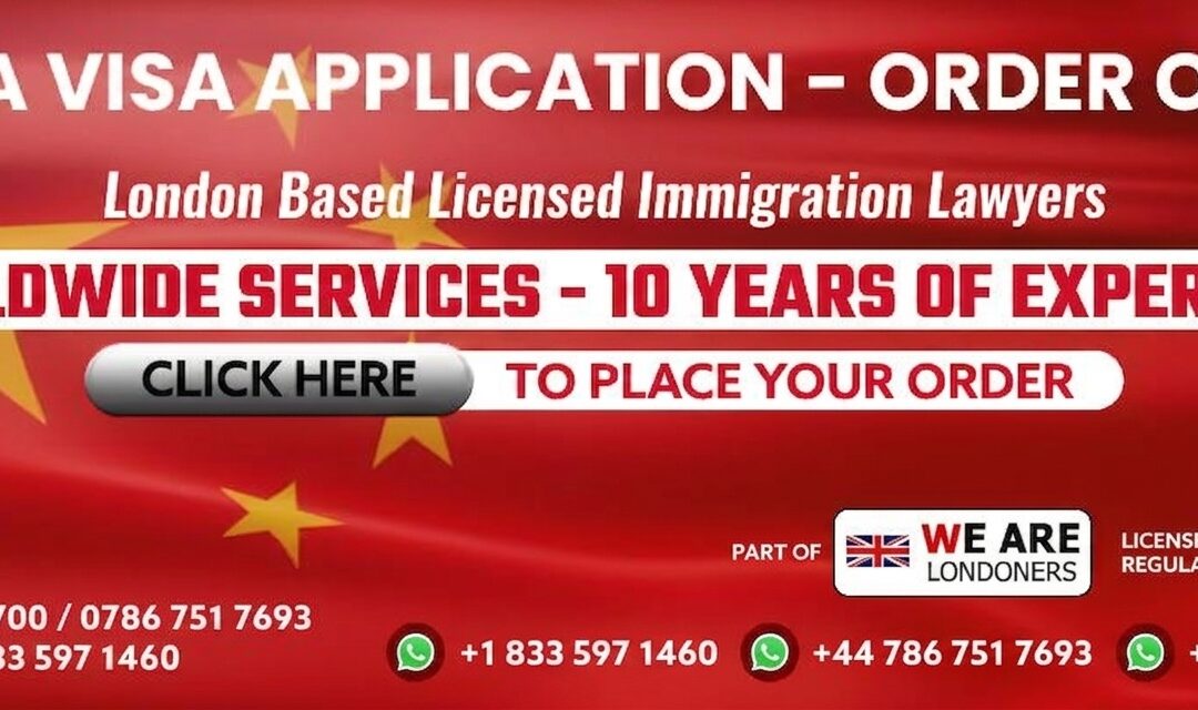 China Visa Agency in London